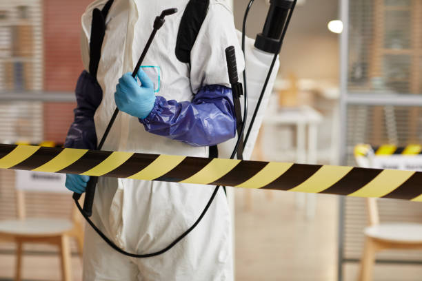 Professional Trauma Scene Cleanup technician working in Bayview, ID